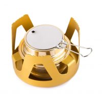 Overmont kempingový lihový vařič - Zlatý
