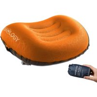 Trekology lehký nafukovací polštář - Oranžový