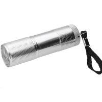 Mini LED svítilna - Stříbrná