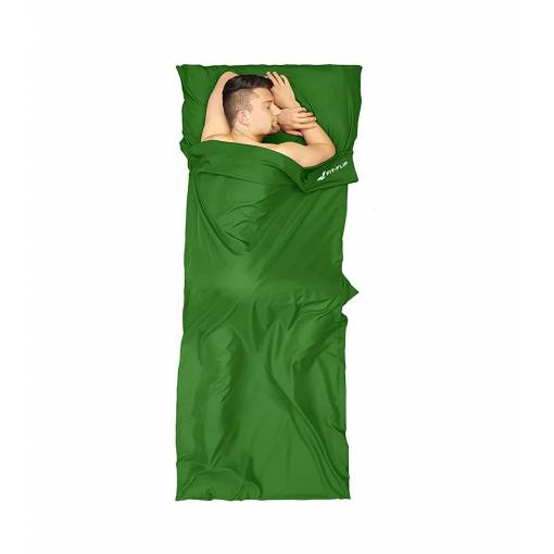 Foto - Fit-Flip letní spací vak z mikrovlákna - Zelený