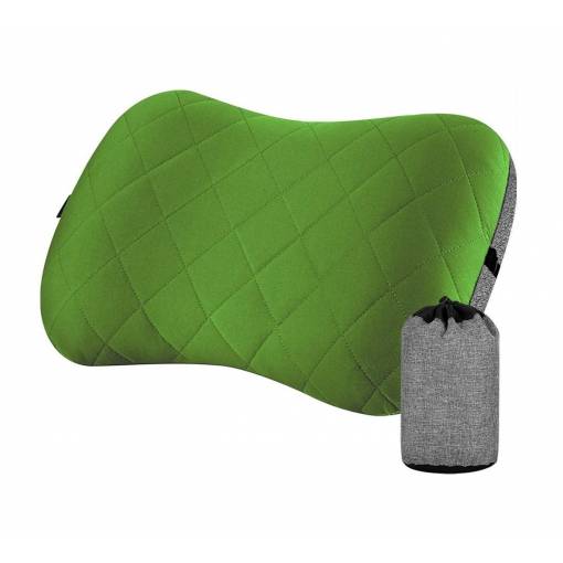 Foto - Nafukovací outdoorový polštář - Zelený