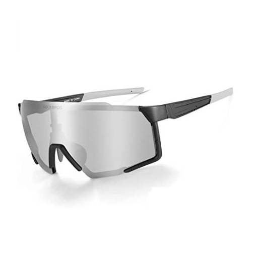 Foto - RockBROS polarizační cyklistické brýle - Šedé, UV 400