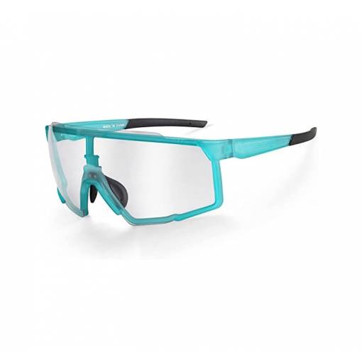 Foto - RockBROS polarizační cyklistické brýle - Modré, UV 400