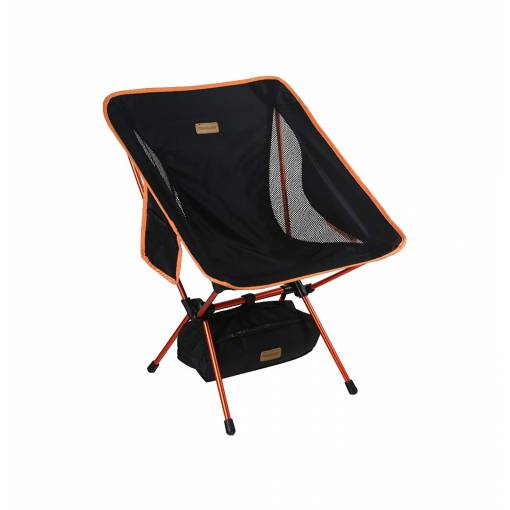 Foto - Trekology přenosná kempingová židle - černá