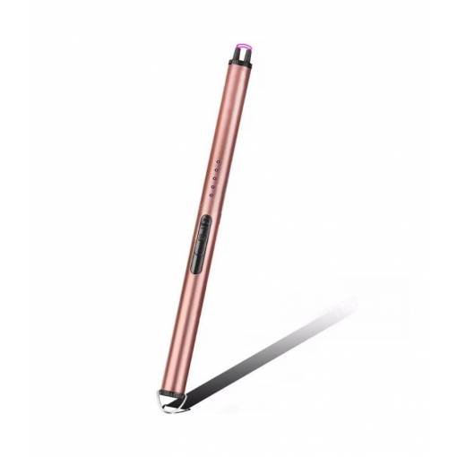 Foto - Plazmový zapalovač dlouhý - růžový