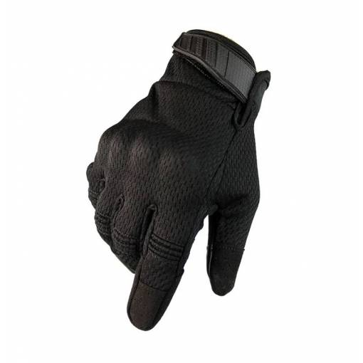 Foto - Pánské sportovní taktické rukavice - Černé, velikost M
