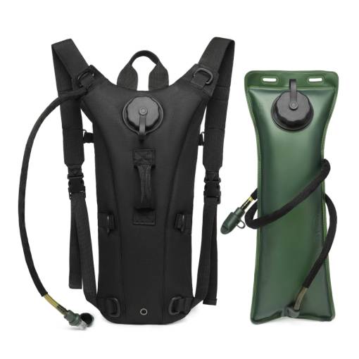 Foto - Cyklistický batoh s hydrovakem - Černý, 3L