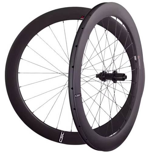 Foto - CSC Ultralehký karbonový set kol 700C 60x25 mm - Tubeless - bez duše, R13