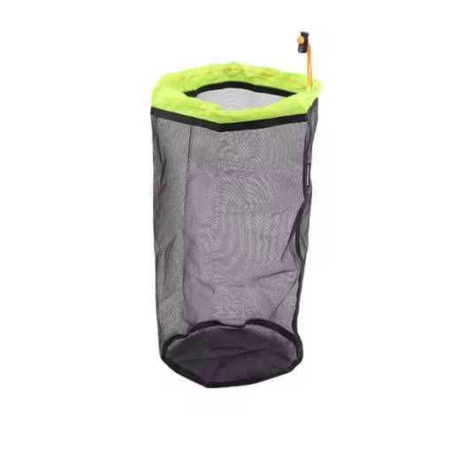 Foto - Síťovaný úložný vak - Zelený, L