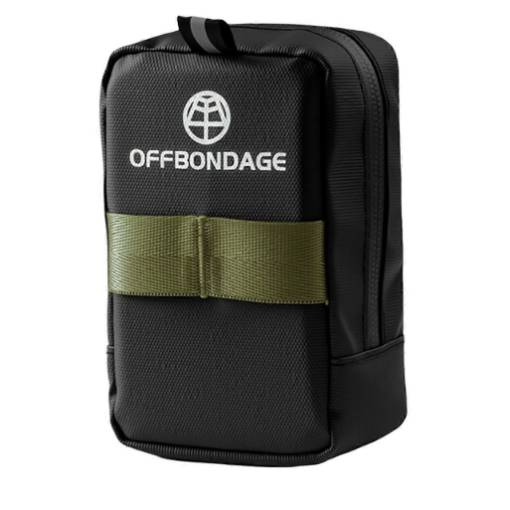 Foto - Vodotěsná podsedlová brašna pod sedlo - Černo zelená